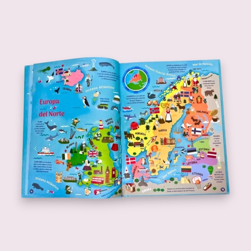Distribuidora Coquito: Atlas del Mundo con Banderas