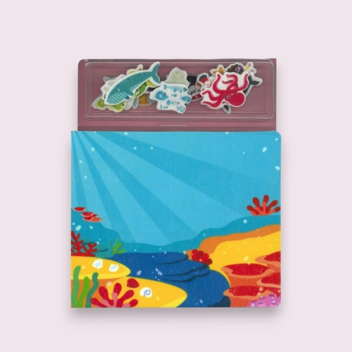 Distribuidora Coquito: Juega con Fieltro Colores Bajo el Mar